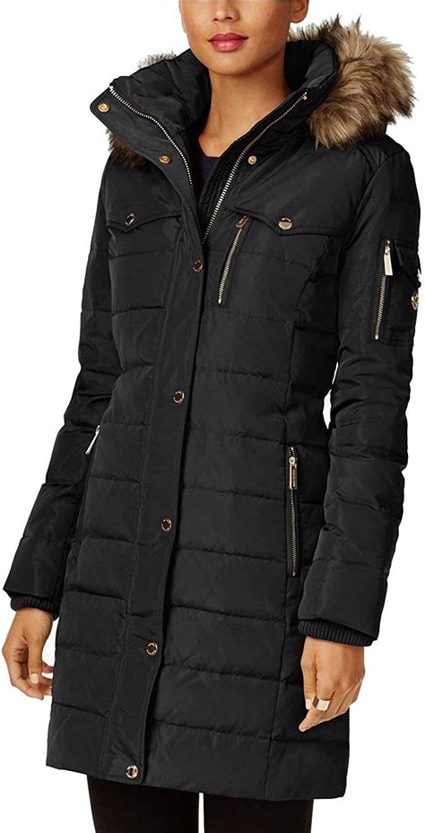 women michael kors coats|michael kors winter coats clearance.